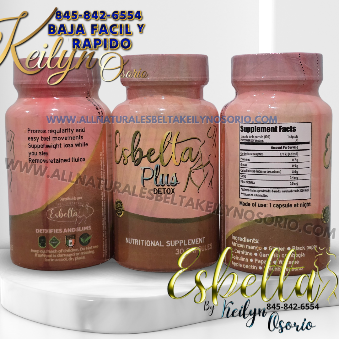 ESBELTA DETOX PLUS Y DAILY WORK