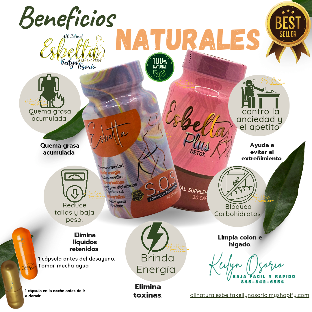 Duo Esbelta SOS y Detox plus