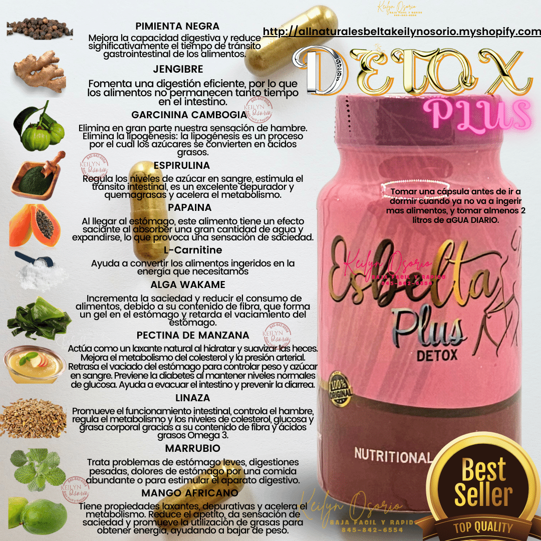 Duo Esbelta SOS y Detox plus
