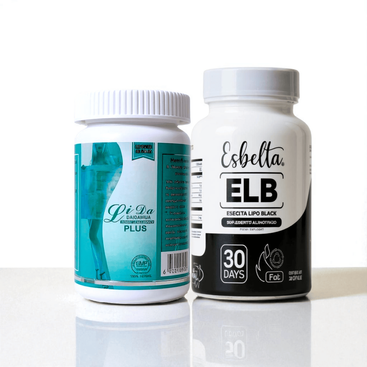 Duo LiDa plus y detox | Ayuda Natural para Pérdida de Peso | Suplemento Adelgazante LiDa DaiDaiHua
