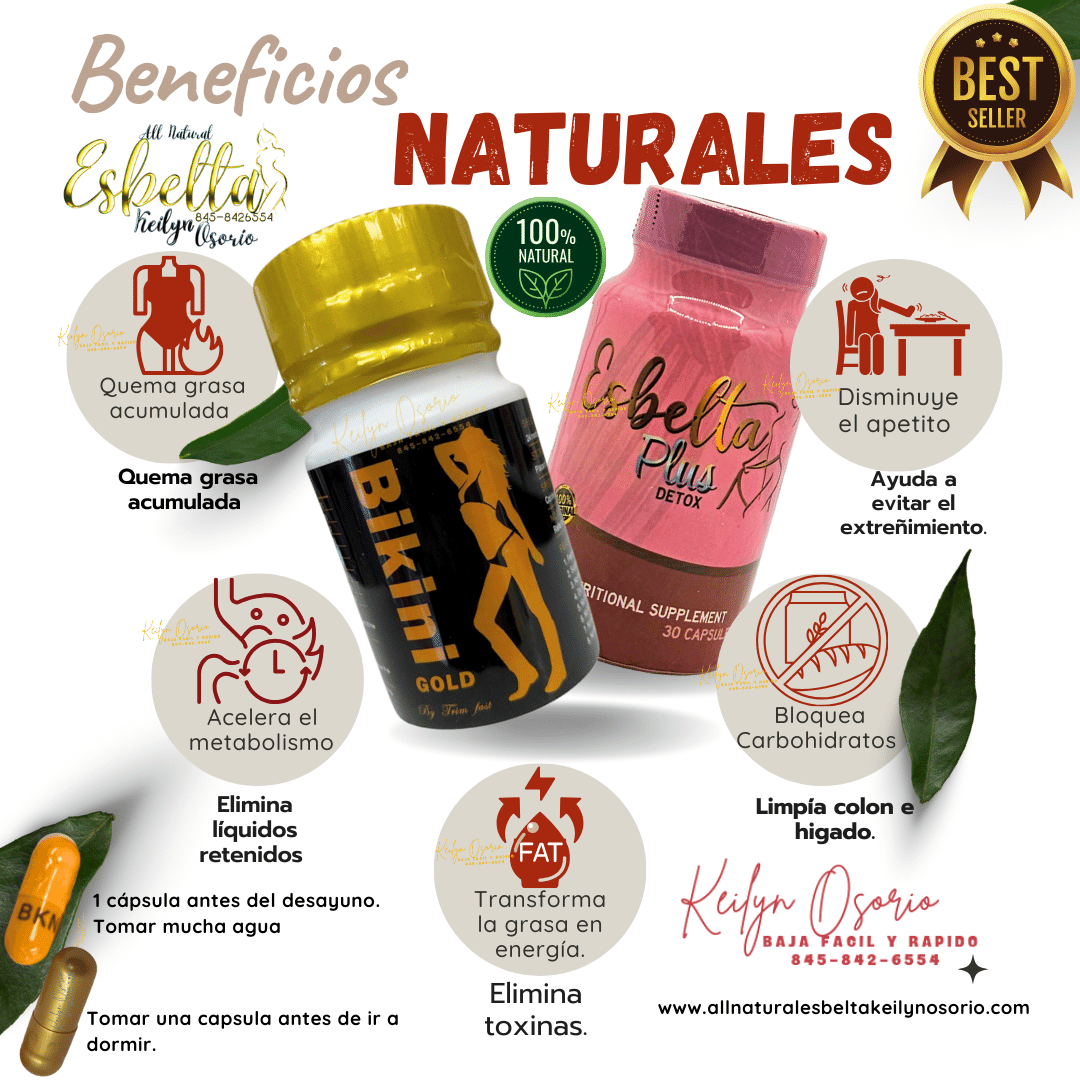 BIKINI Gold y Esbelta Detox Plus