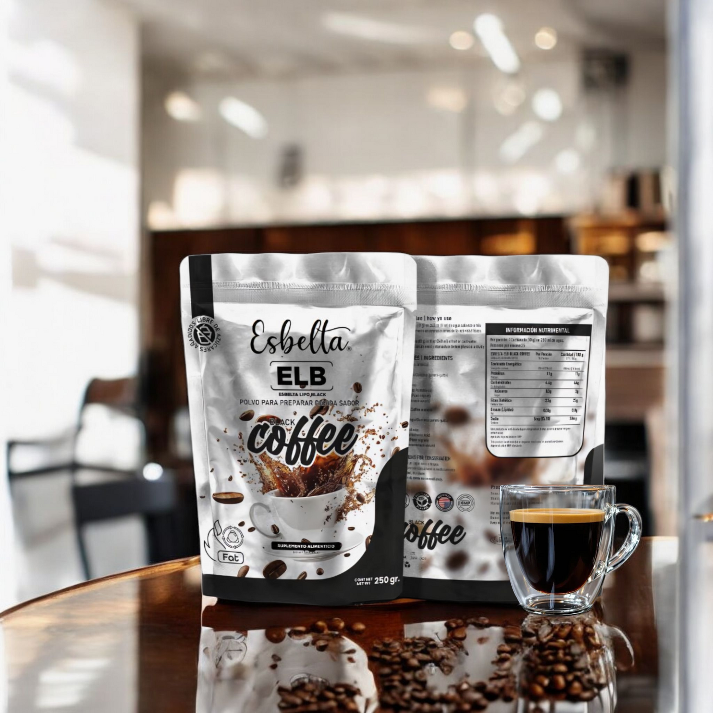 Esbelta ELB COFFEE café ELB de Esbelta All Natural