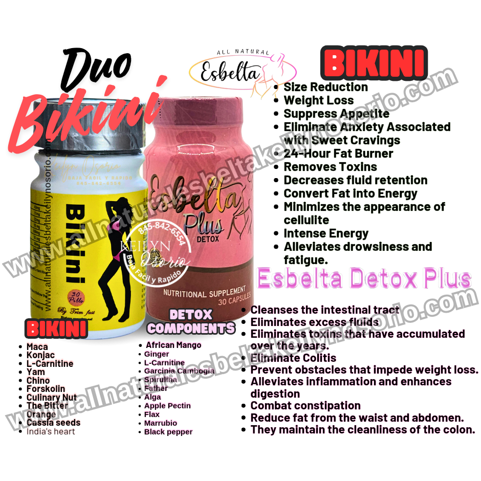 Bikini y Detox plus
