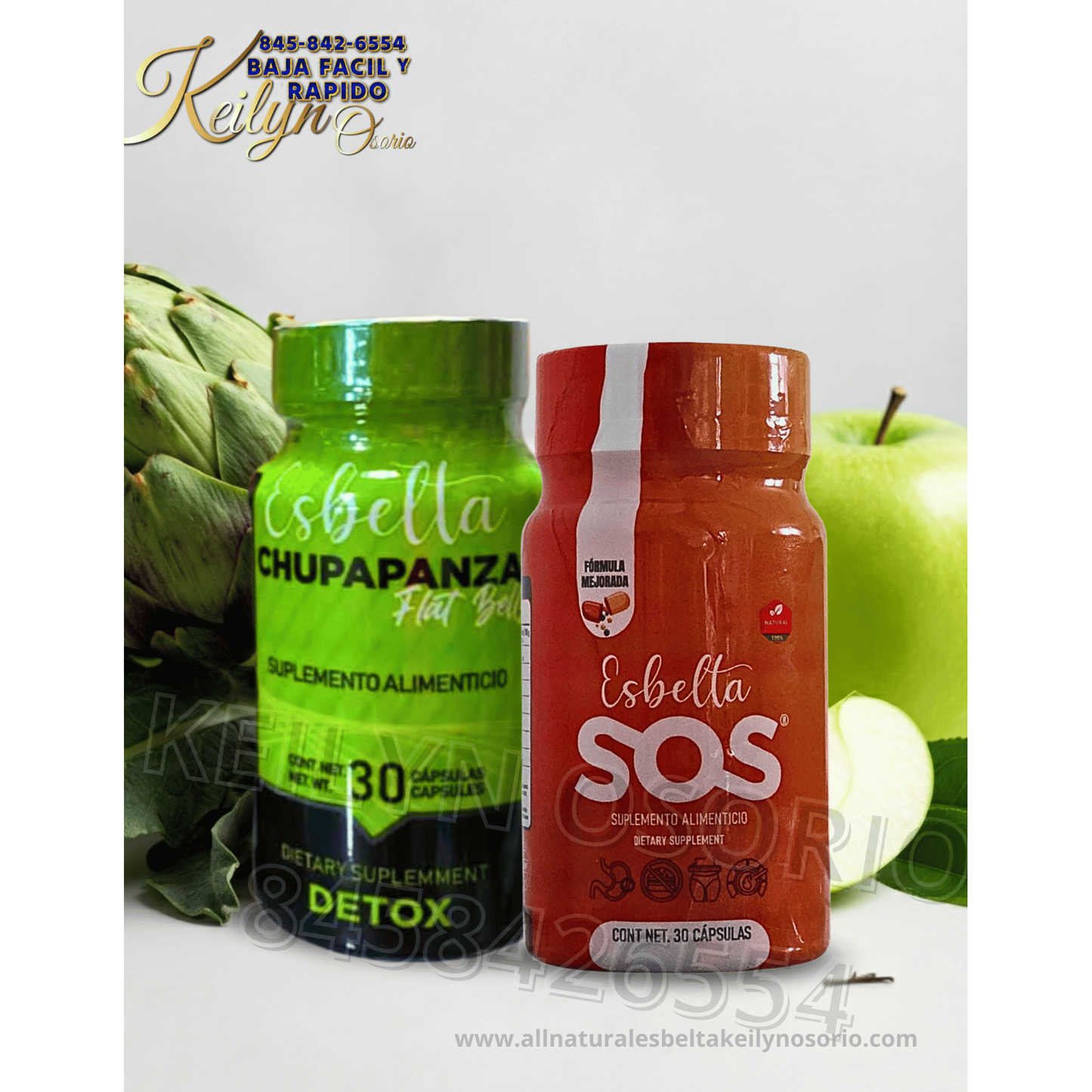 Duo Esbelta SOS y Detox Flat Belly