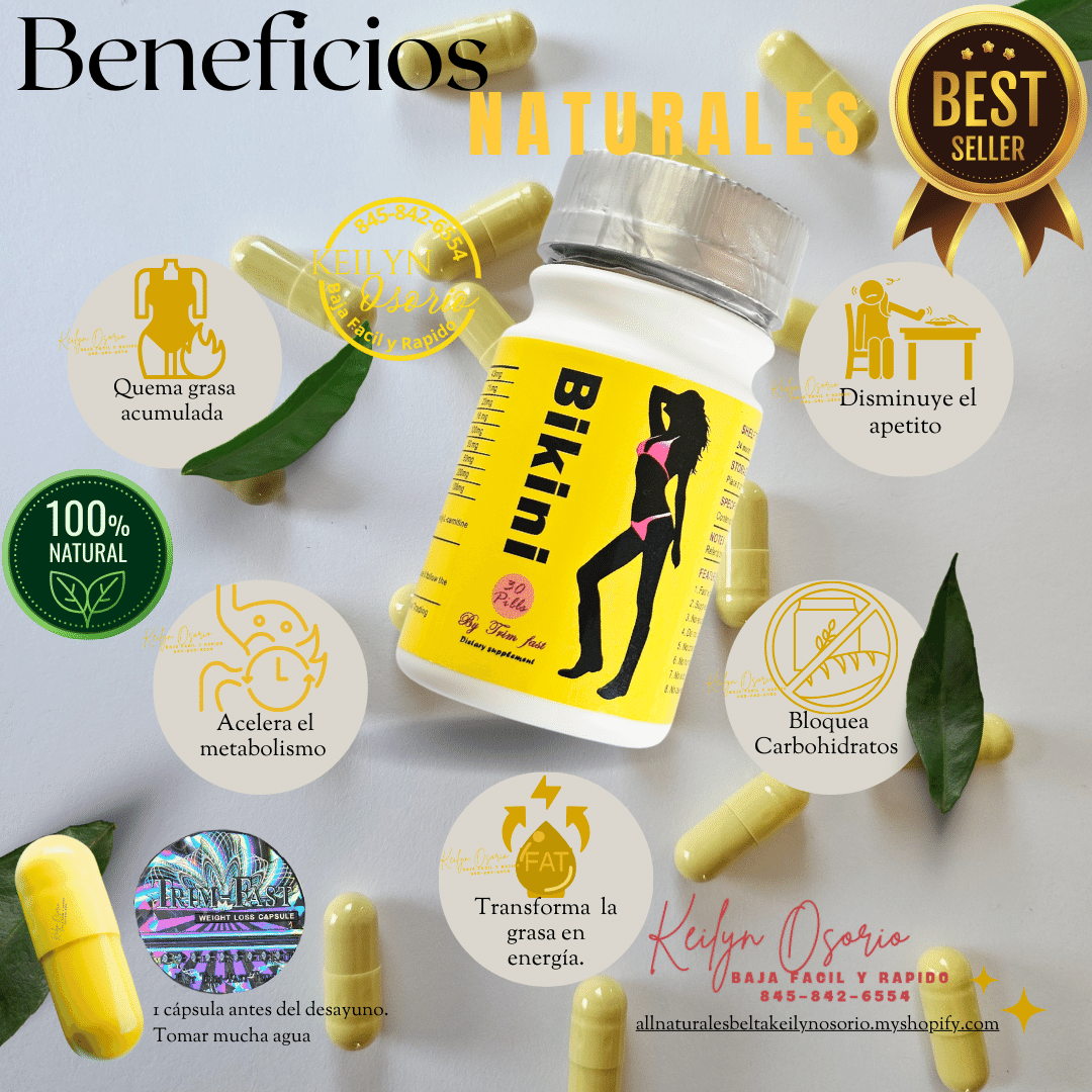ESBELTA FLAT BELLY DETOX Y BIKINI CAPSULAS
