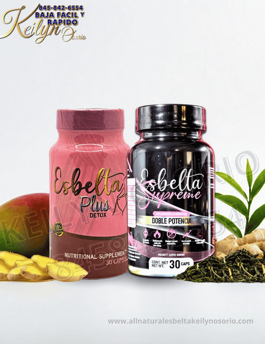 ESBELTA SUPREME DOBLE POTENCIA Y ESBELTA PLUS DETOX