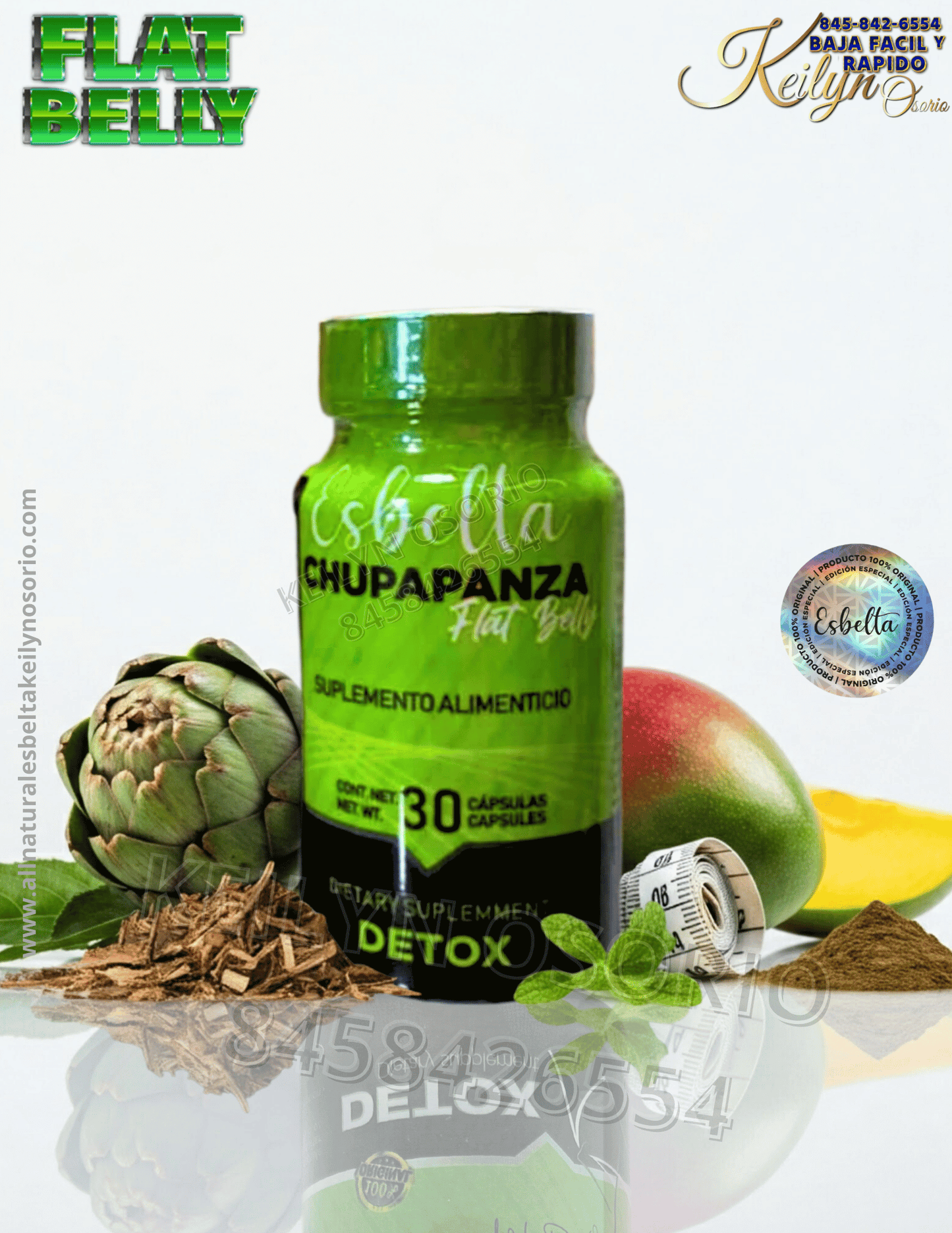 ESBELTA FLAT BELLY DETOX Y BIKINI FORTE