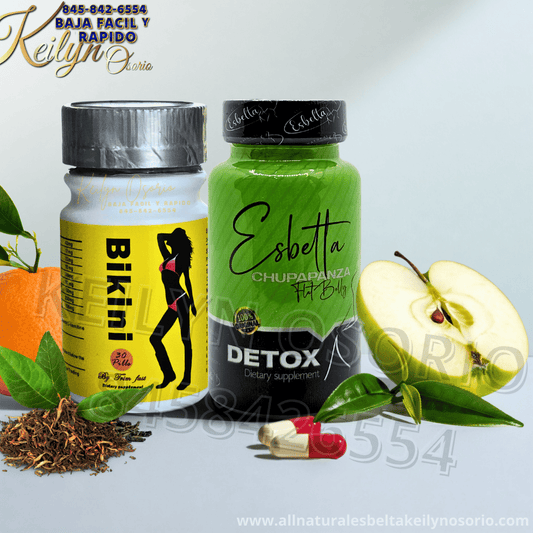 ESBELTA FLAT BELLY DETOX Y BIKINI CAPSULAS