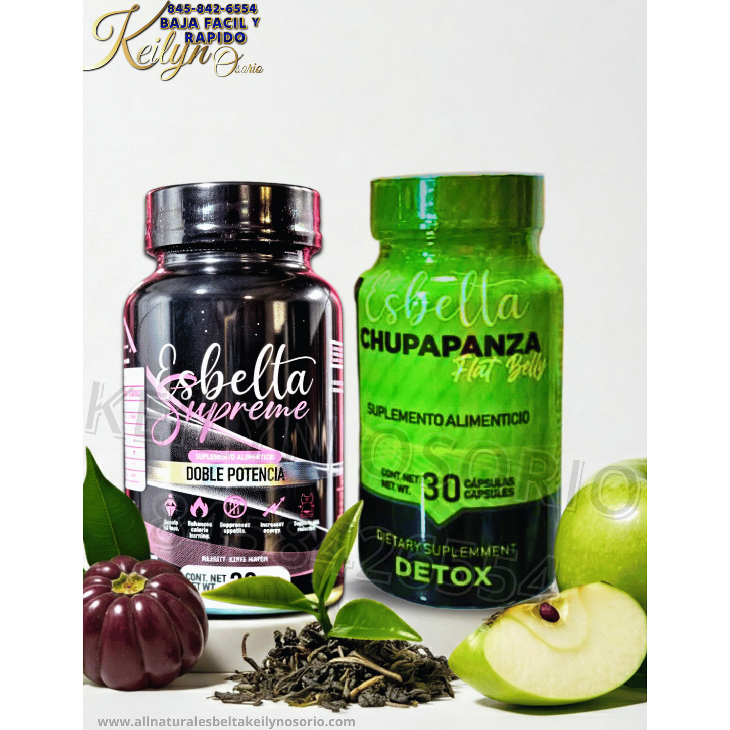 ESBELTA SUPREME Y ESBELTA DETOX FLAT BELLY