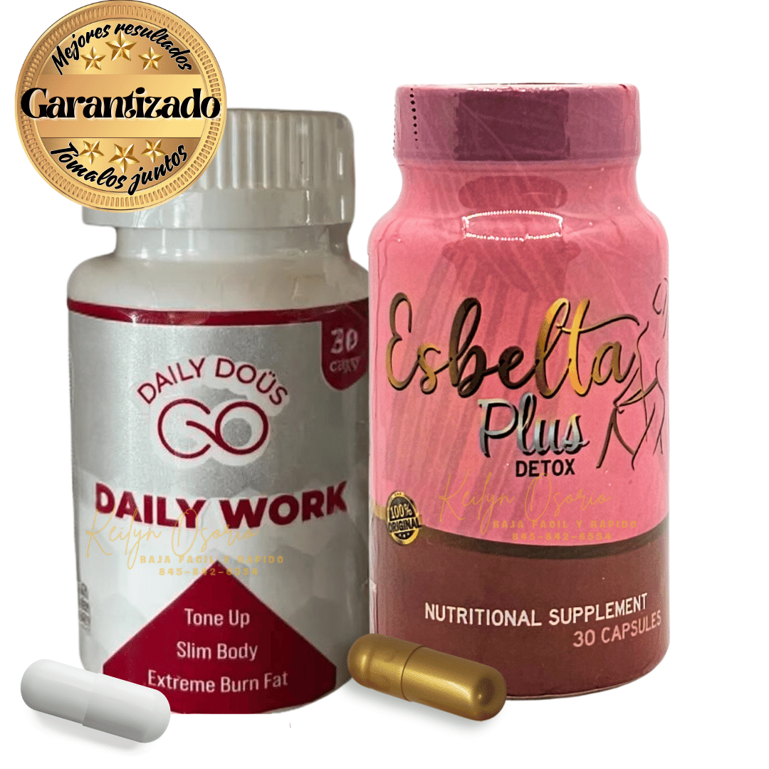 ESBELTA DETOX PLUS Y DAILY WORK