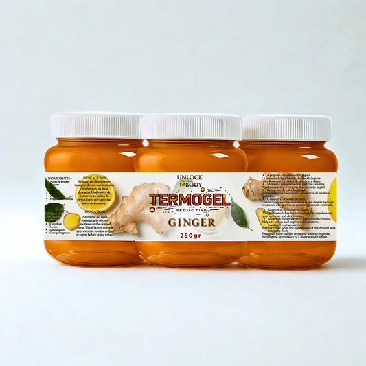 Termogel Reductivo de UNLOCK YOUR BODY Gel Modelador y Reafirmante 250g BAJA FACIL Y RAPIDO CON KEILYN OSORIO