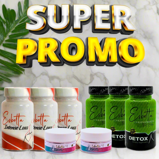 Paquete de 3 meses Intense Loss, detox y 3days reset
