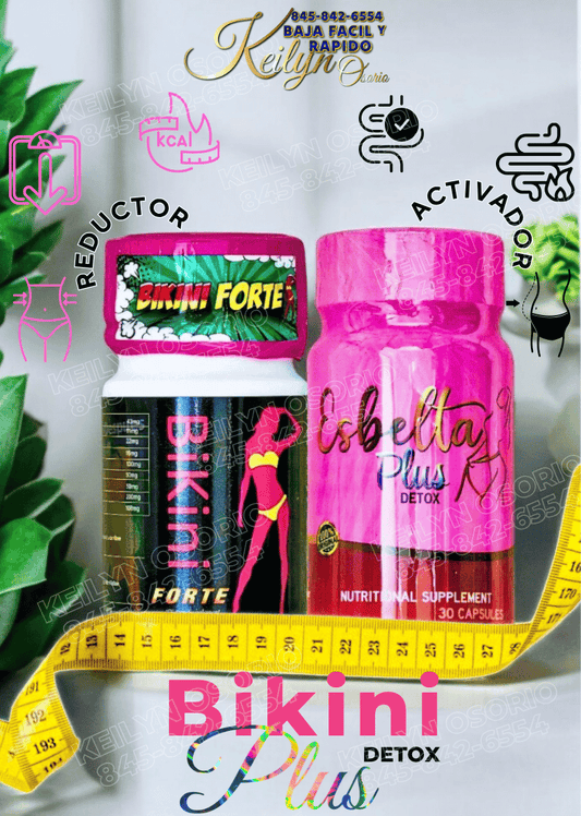Bikini forte y Esbelta Detox plus