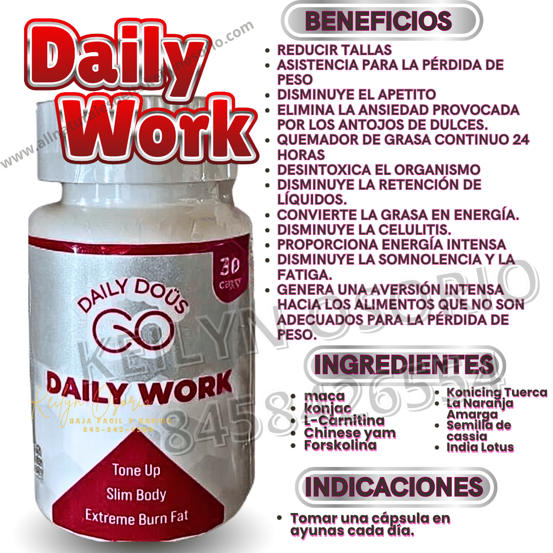 ESBELTA DETOX ELB Y DAILY WORK