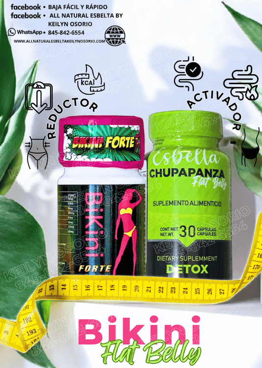 ESBELTA FLAT BELLY DETOX Y BIKINI FORTE