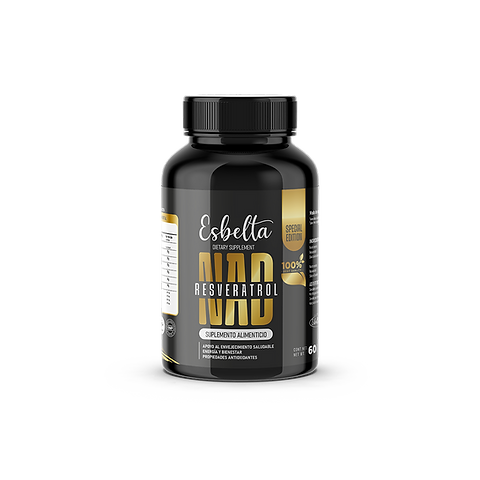 NAD+ RESVERATROL REJUVENECIMIENTO CELULAR